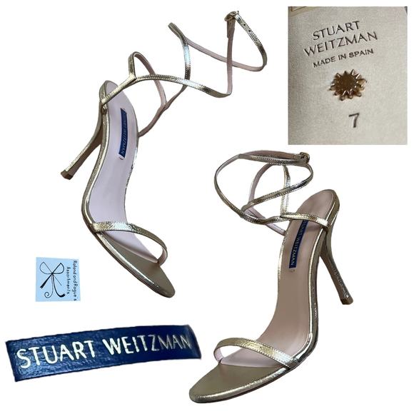Stuart Weitzman Merinda High-Heel Sandals Sz 7